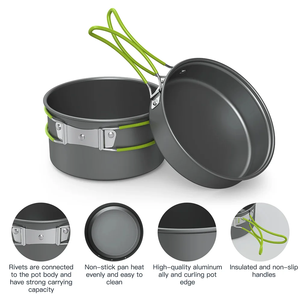 Outdoor Cooking Camping Utensi - огляд і ціна Camping Cooking Materials