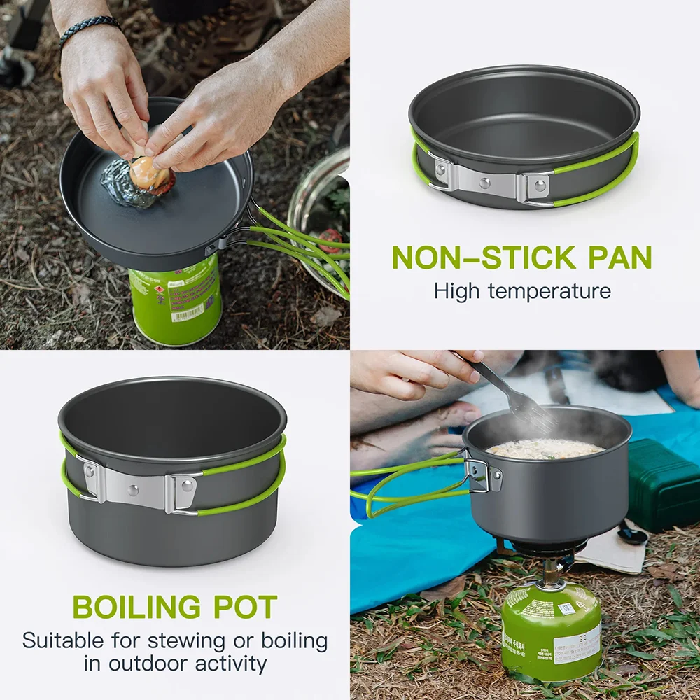 Outdoor Cooking Camping Utensi - огляд і ціна Camping Cooking Materials