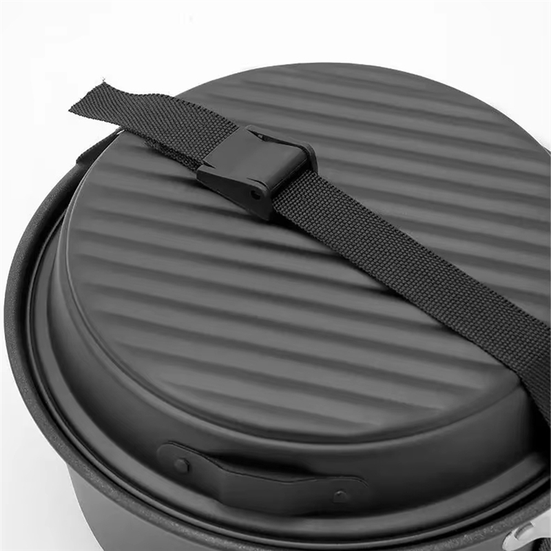 ABJO-5-Piece Non-Stick Camping - огляд і ціна Camping Cooking Set With Kettle