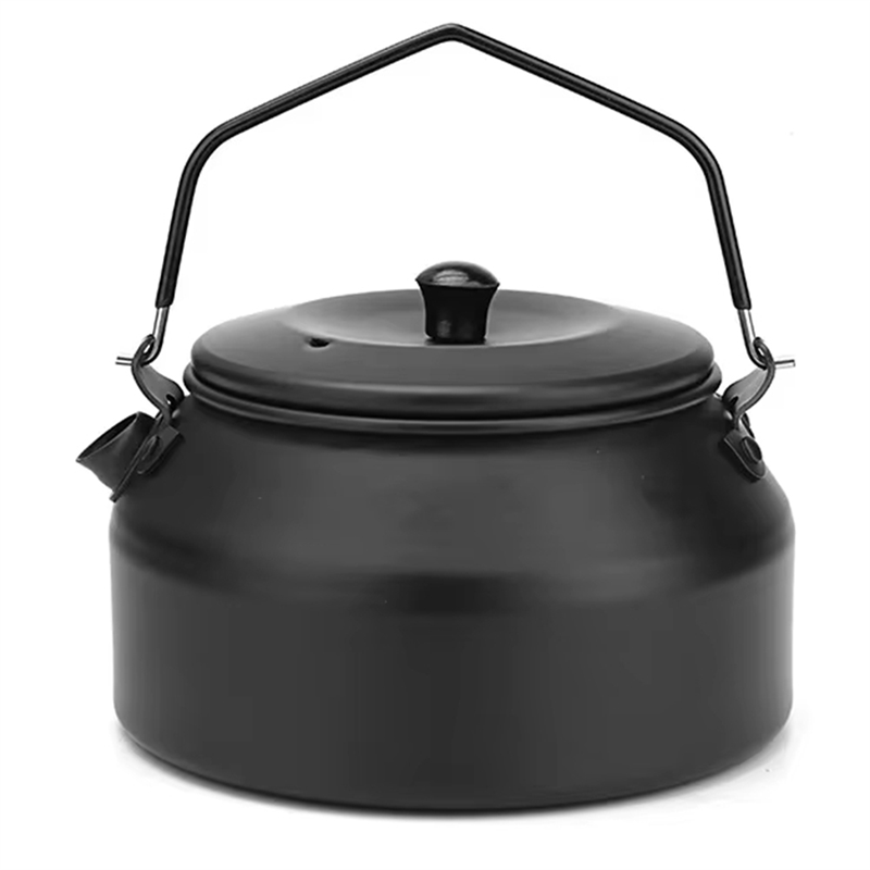 ABJO-5-Piece Non-Stick Camping - огляд і ціна Camping Cooking Set With Kettle