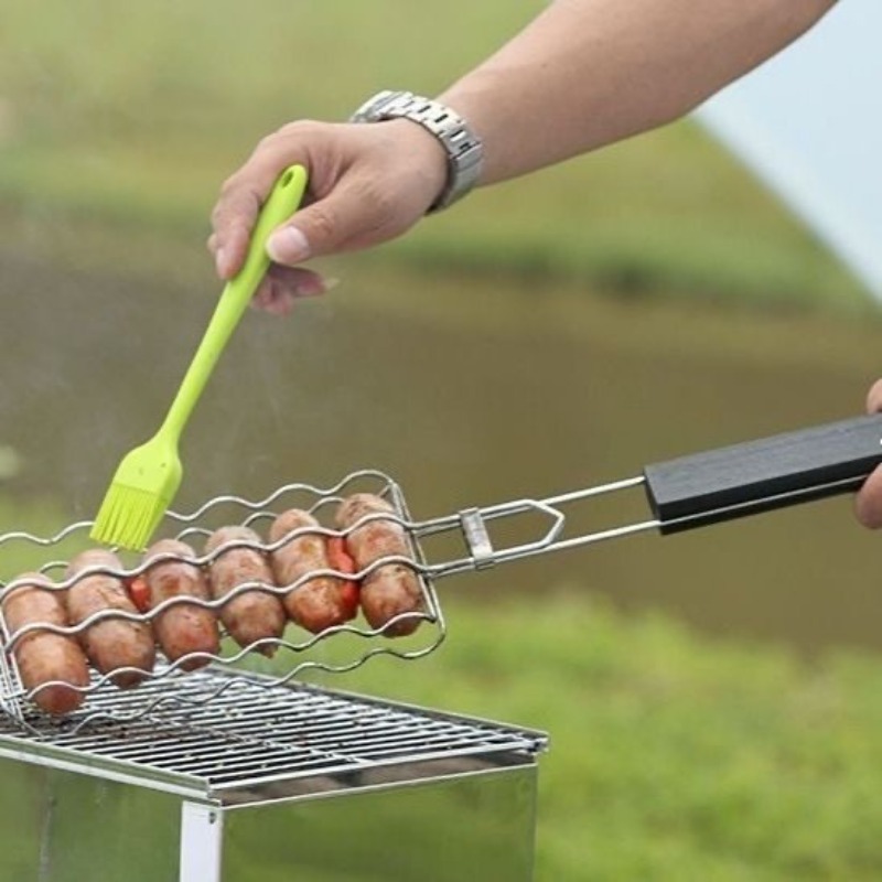Portable Camping BBQ Grill Com - огляд і ціна Camping Cooking Bbq
