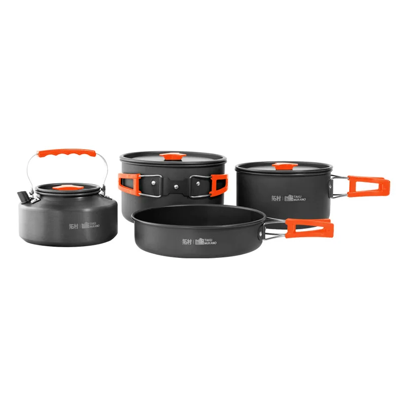 Camping Cookware Set Outdoor C - огляд і ціна Camping Cooking Set With Kettle