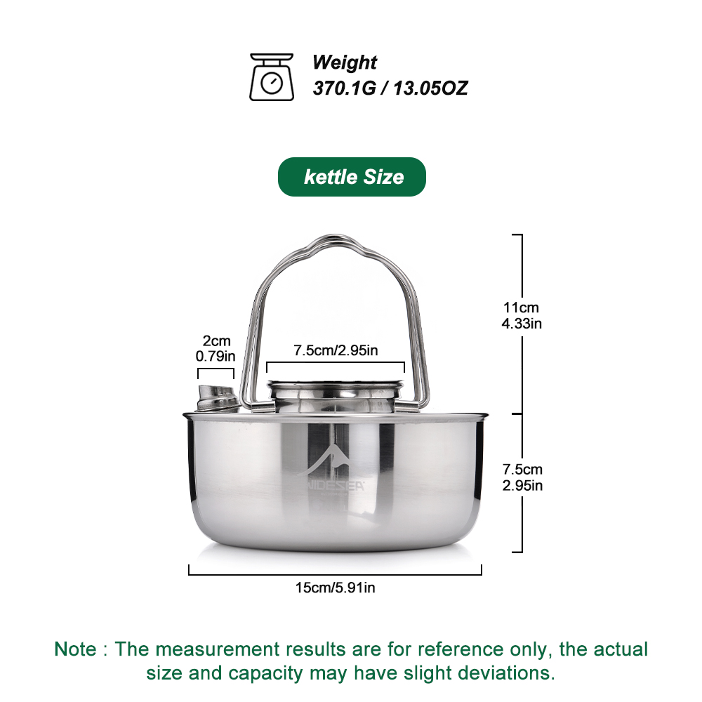 Widesea Camping Outdoor 1.7L S - огляд і ціна Camping Cooking Unit