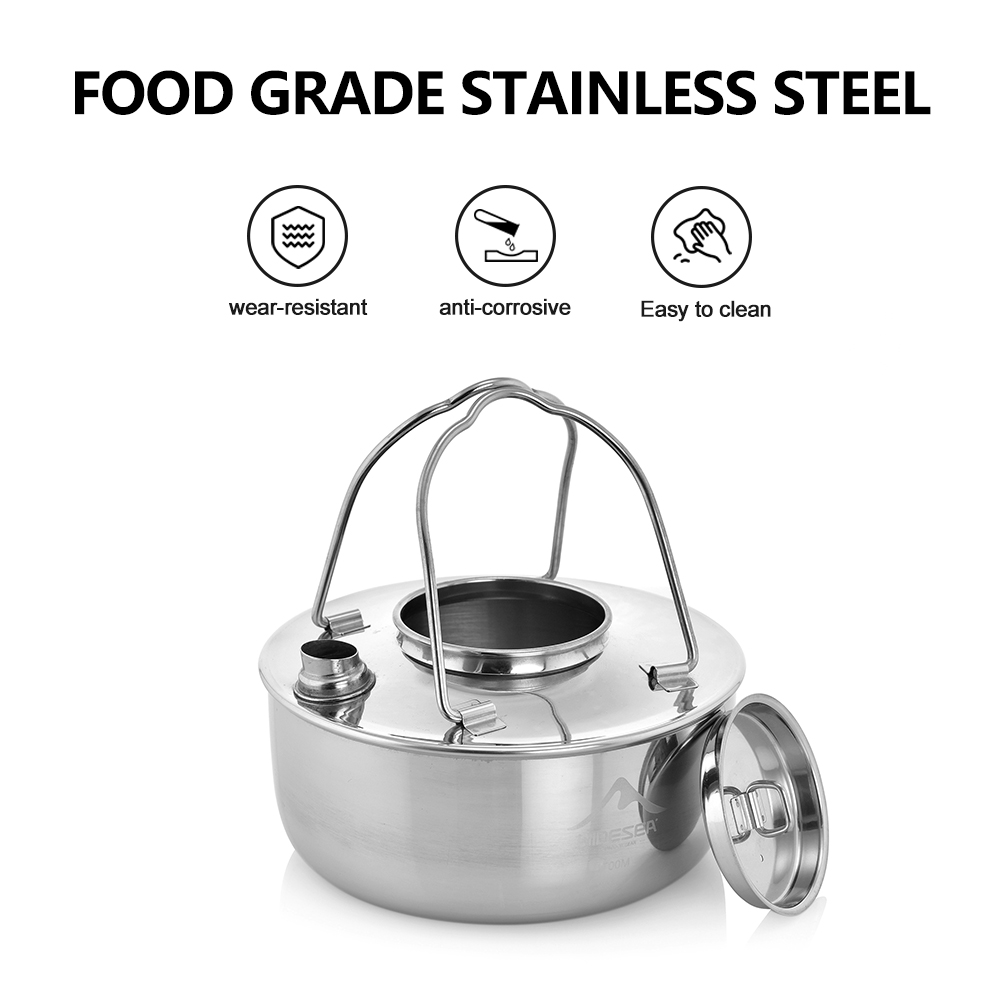 Widesea Camping Outdoor 1.7L S - огляд і ціна Camping Cooking Unit