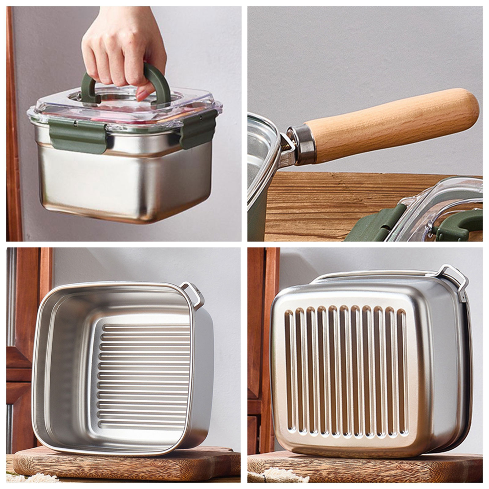 Mini Deep Fryer Pot for Campin - огляд і ціна Camping Cooking Vegetables