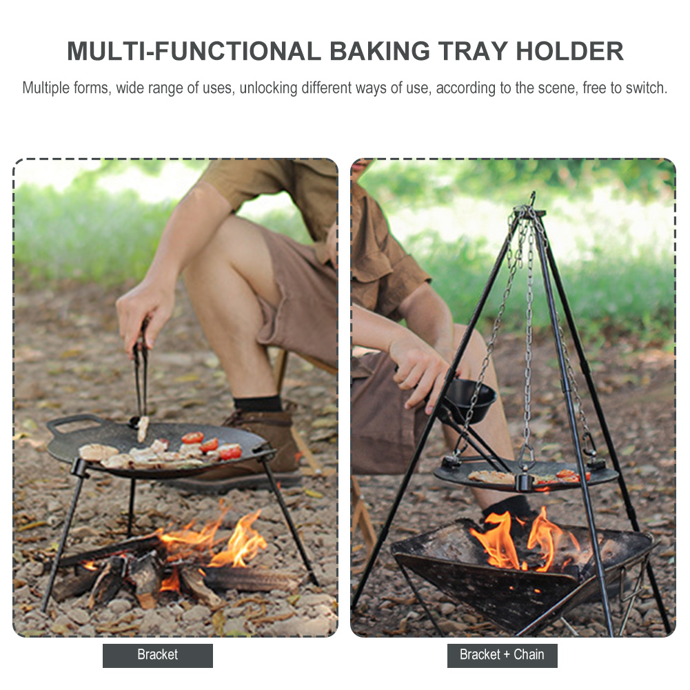 Barbecue Tray Support Adjustab - огляд і ціна Camping Cooking Cupboard