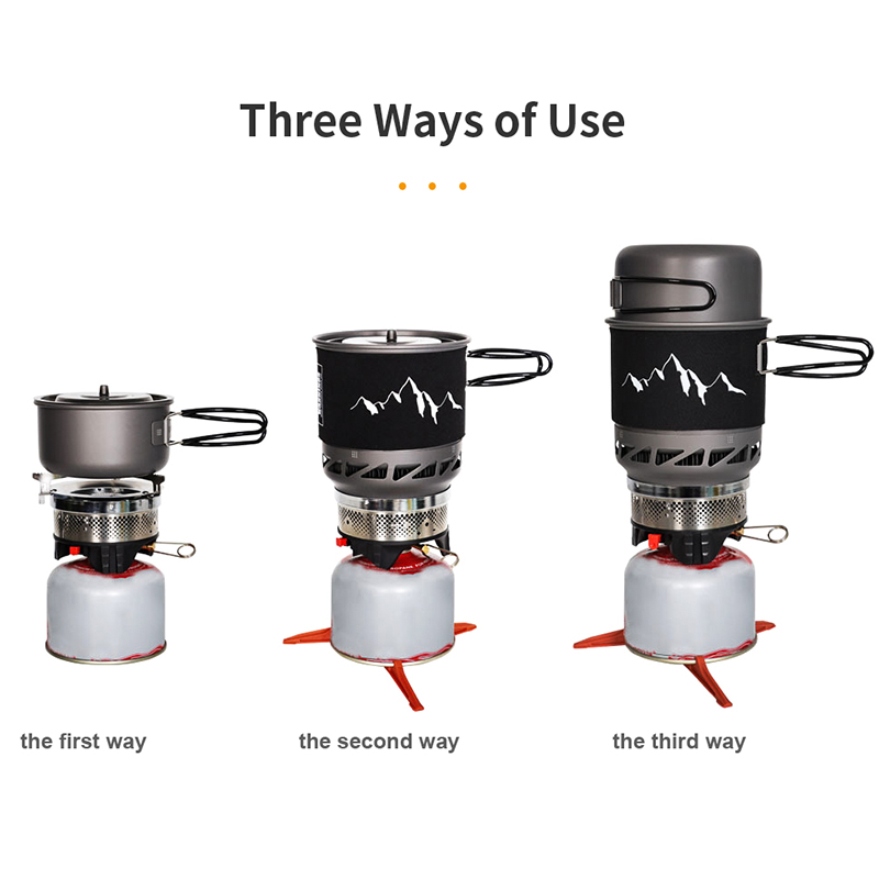 Camping Cooking Set Stove Pot  - огляд і ціна Camping Cooking Cupboard