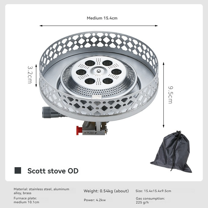 OD-4 Scott High Mountain Stove - огляд і ціна Camping Cooking Fuel