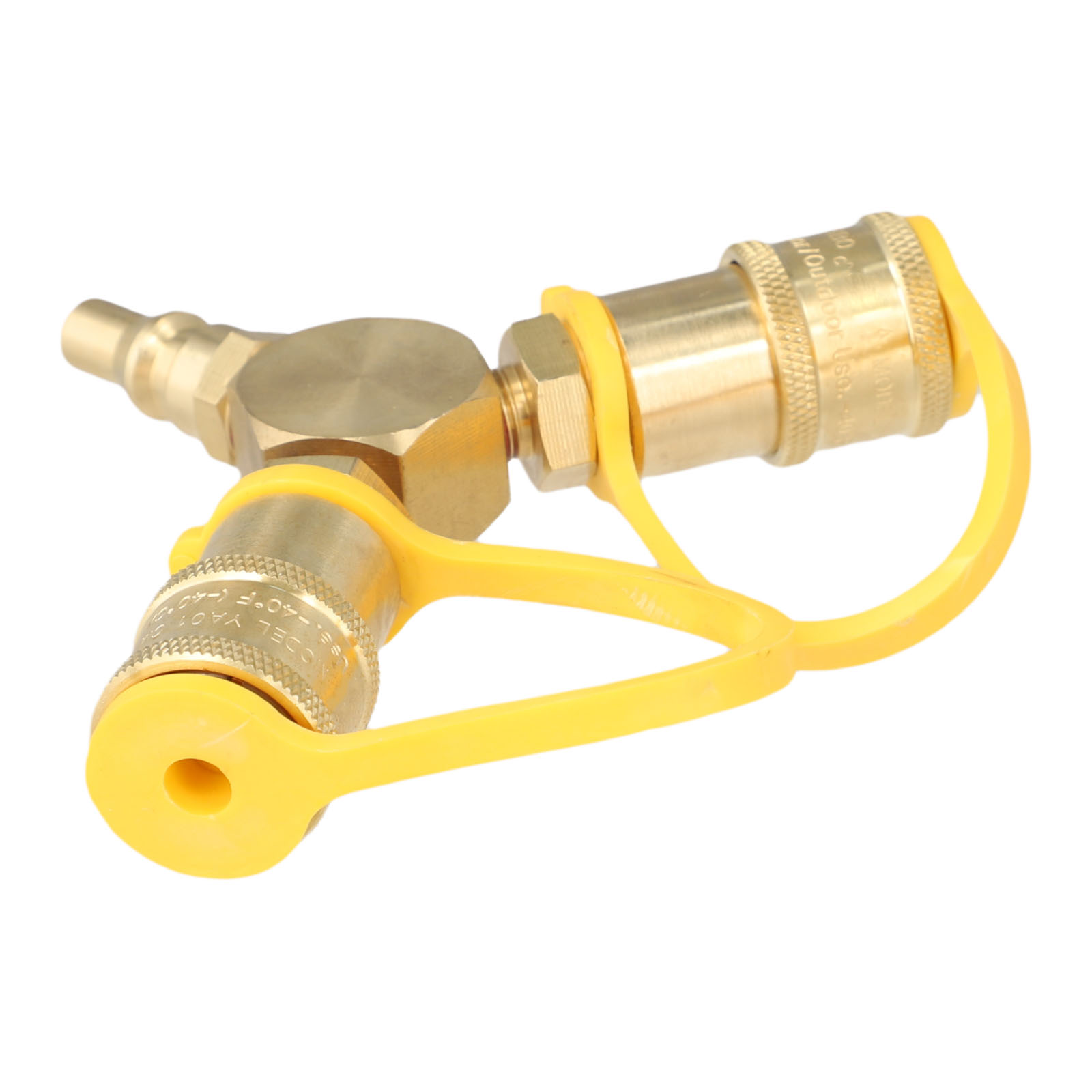 Brass 1/4 Inch Quick Connect Y - огляд і ціна Camping Cooking Appliances
