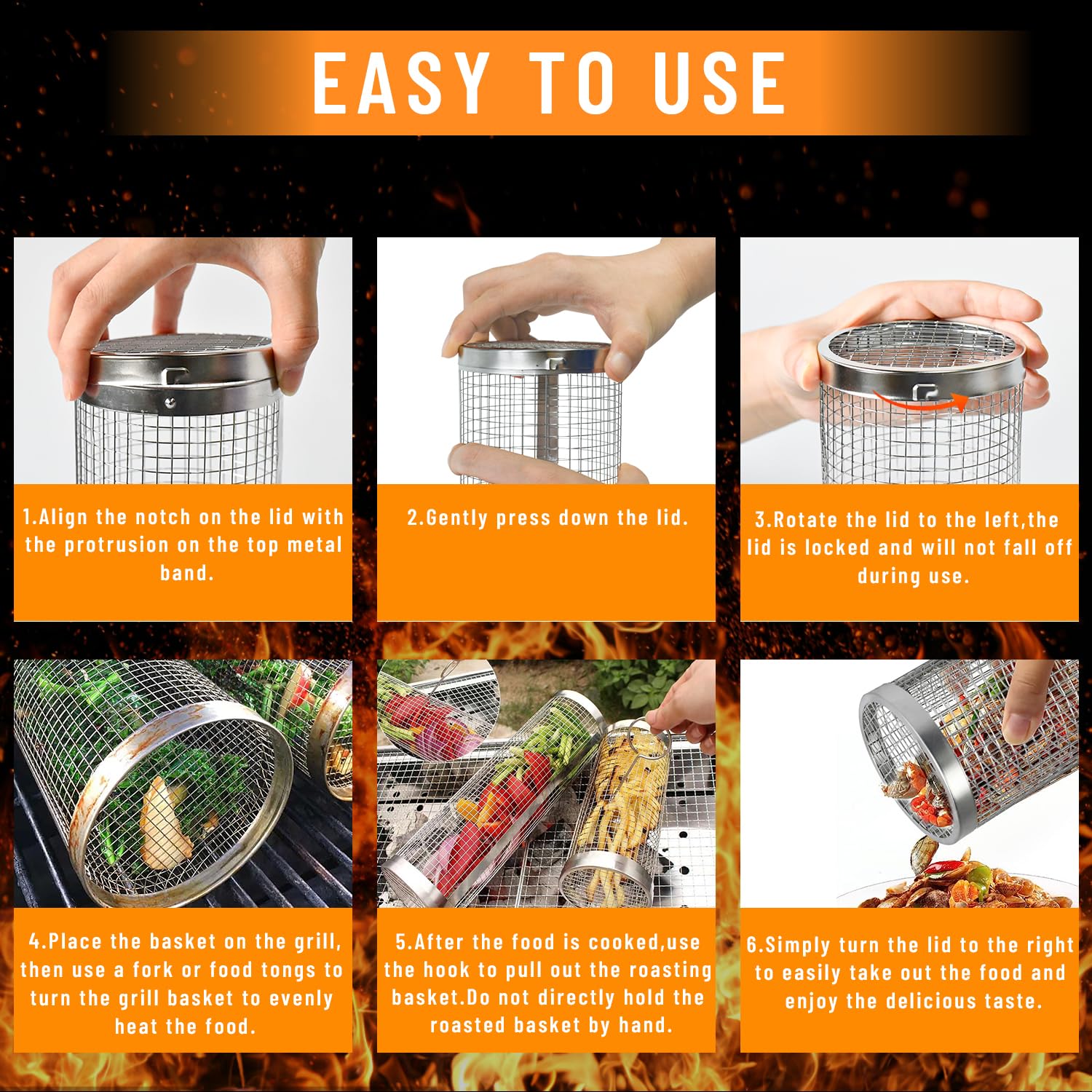 2 Pieces Rolling Grilling Bask - огляд і ціна Camping Cooking Trangia