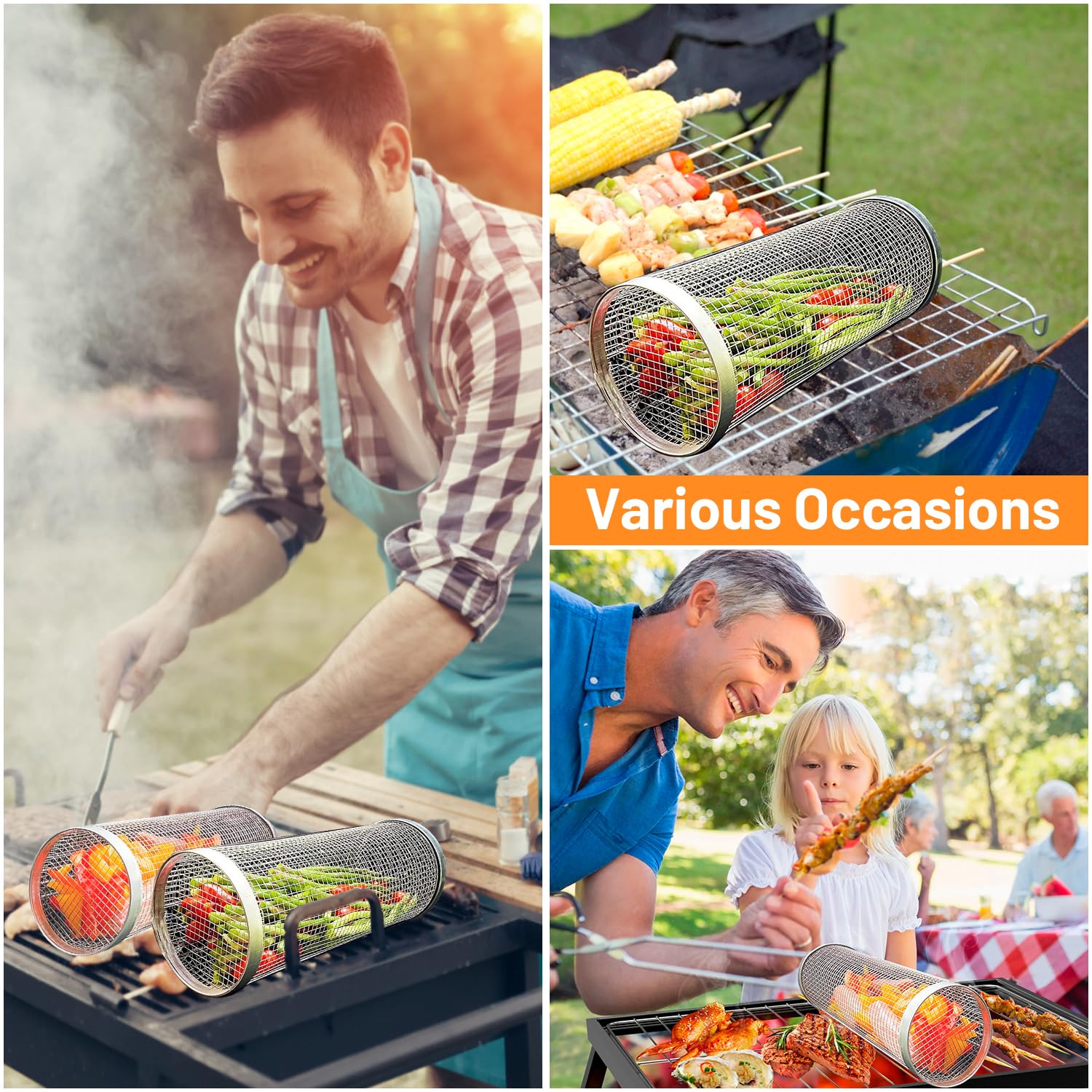 2 Pieces Rolling Grilling Bask - огляд і ціна Camping Cooking Trangia
