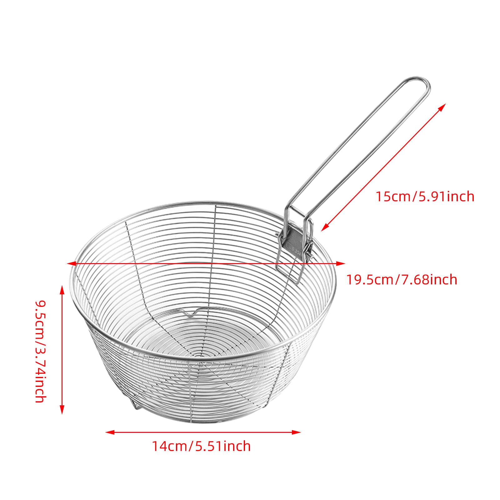 Frying Basket Deep Fry Basket  - огляд і ціна Camping Cooking Noodles