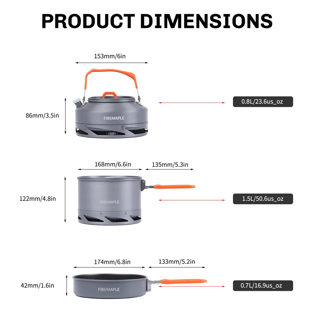 Fire Maple Camping Cookware Ut - огляд і ціна Camping Cooking Unit