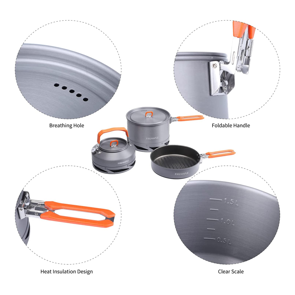 Fire Maple Camping Cookware Ut - огляд і ціна Camping Cooking Unit