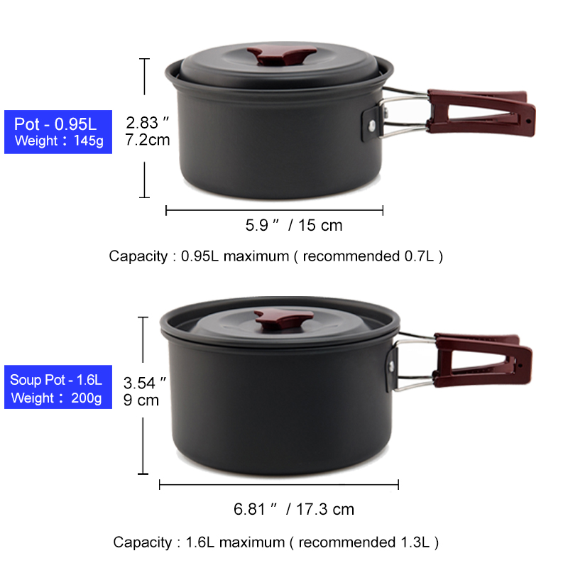 Widesea Camping Cookware Set O - огляд і ціна Camping Cooking Trangia