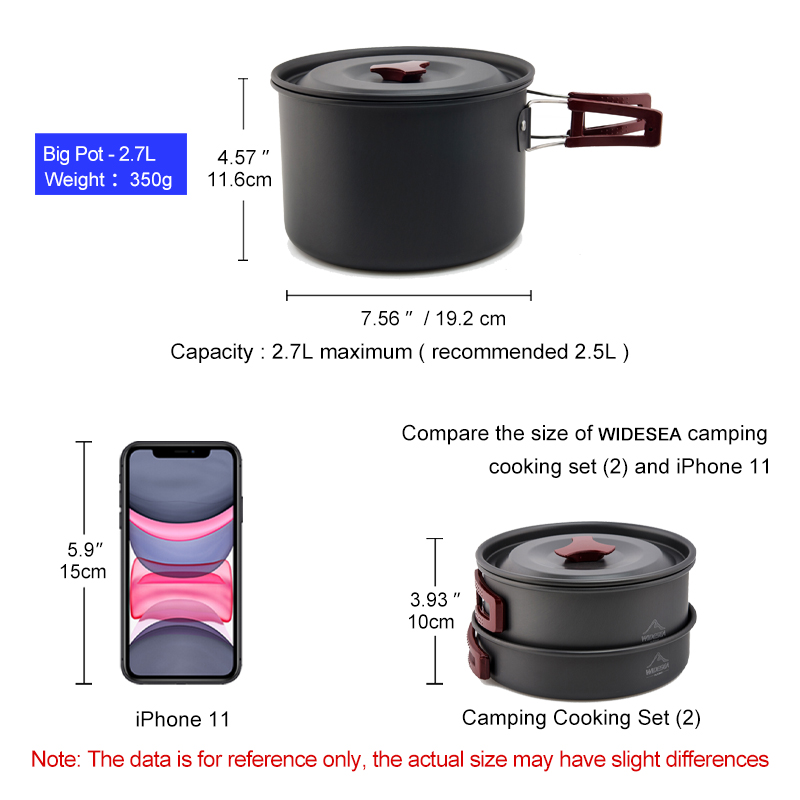 Widesea Camping Cookware Set O - огляд і ціна Camping Cooking Trangia