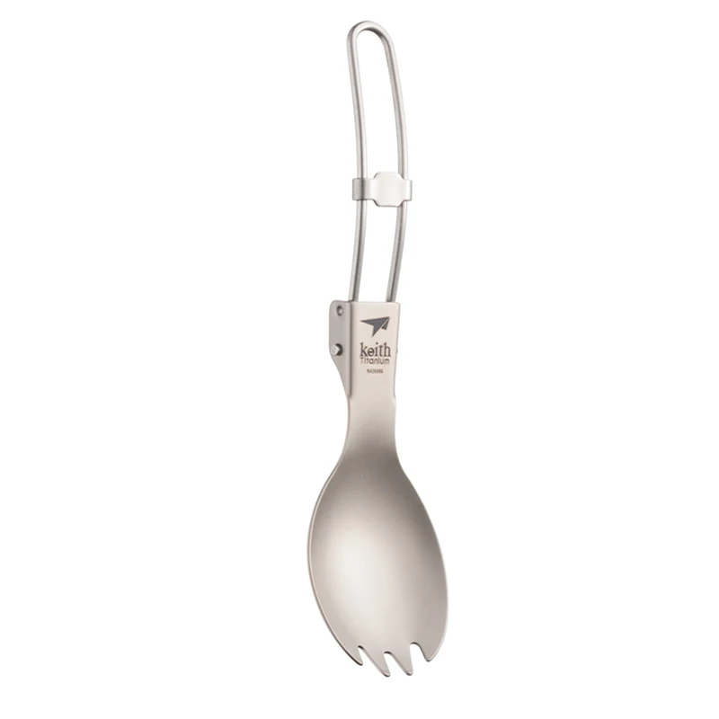 Keith Titanium Spork Foldable  - огляд і ціна Camping Cooking Ware
