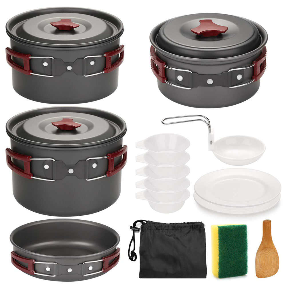 Outdoor Camping Cookware Kit N - огляд і ціна Camping Cooking Ware